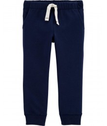 Carters Navy Pull On Drawcord Joggers